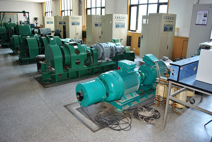 文城镇某热电厂使用我厂的YKK高压电机提供动力